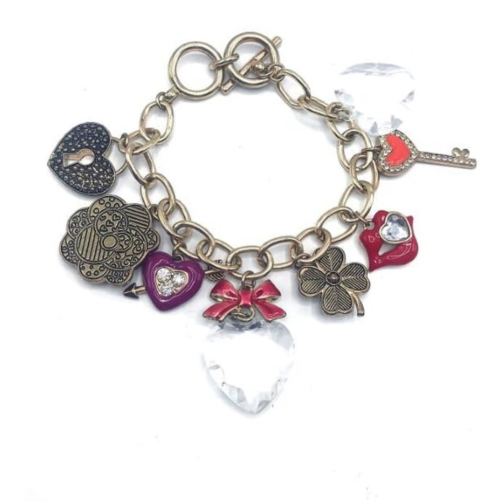 Chain Link Charm Bracelet